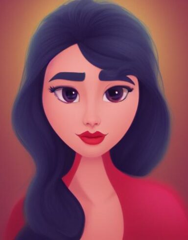 A woman