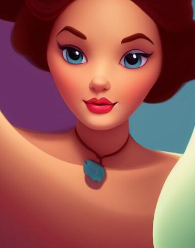 A woman