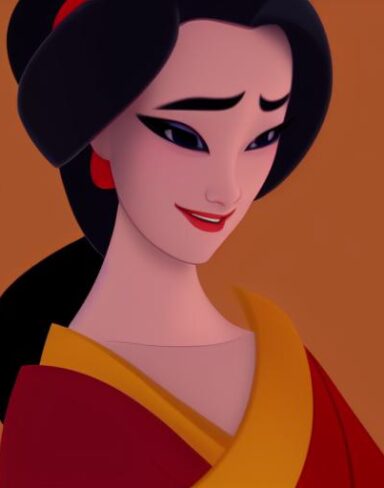 A woman