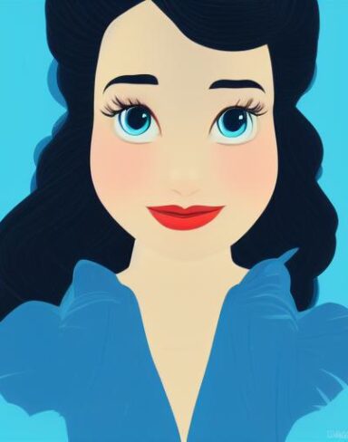 A woman