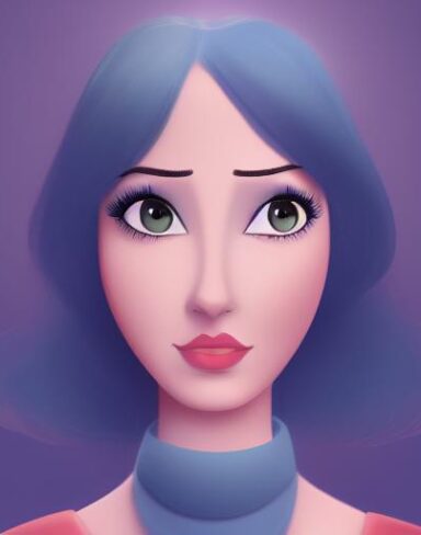 A woman