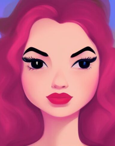 A woman