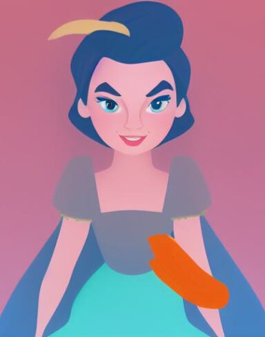 A woman