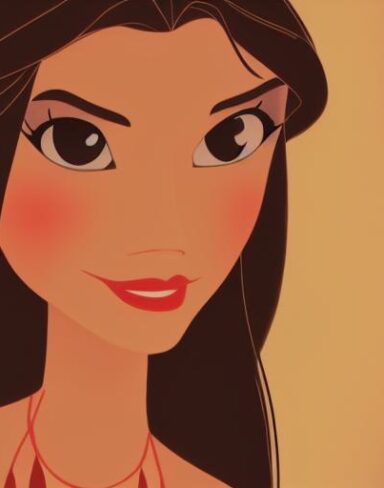 A woman