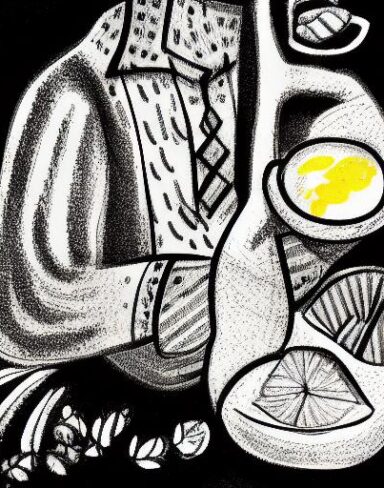 Felt pen art