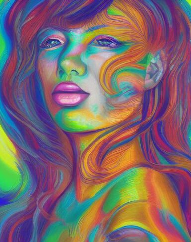 Painting of a woman