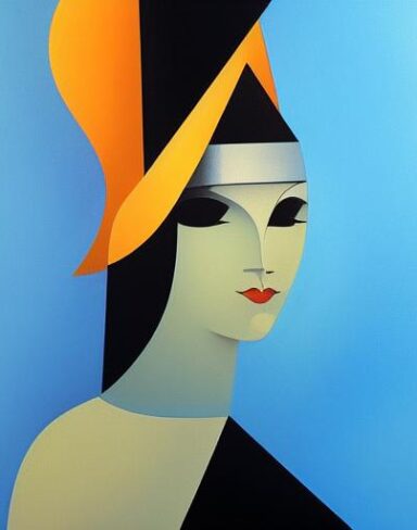 Painting of a woman
