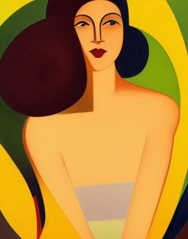 Painting of a woman