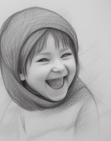 Rough pencil sketch