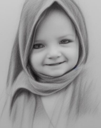 Rough pencil sketch