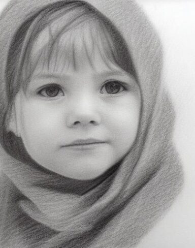 Rough pencil sketch