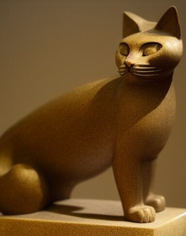 Statue of the cat