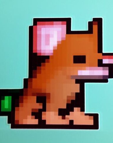 A dog