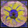 A flower mosaic A flower mosaic