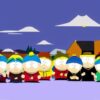 A group of cartoon characters south park from American animated television A group of cartoon characters south park from American animated television