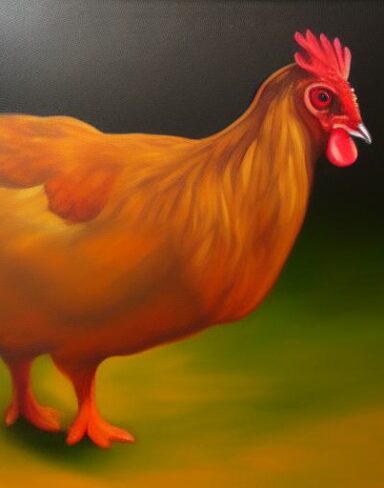A hen