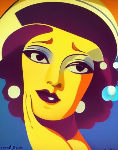 Art deco poster