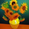 Art painting of sunflowers Art painting of sunflowers