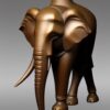 Bronze statue of an elephant Bronze statue of an elephant