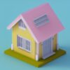 Cute isometric house Cute isometric house