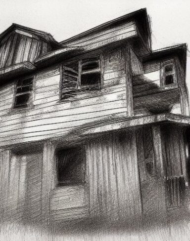 Drawing of a house