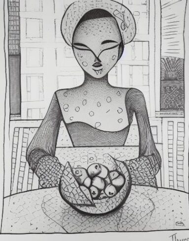 Felt pen art