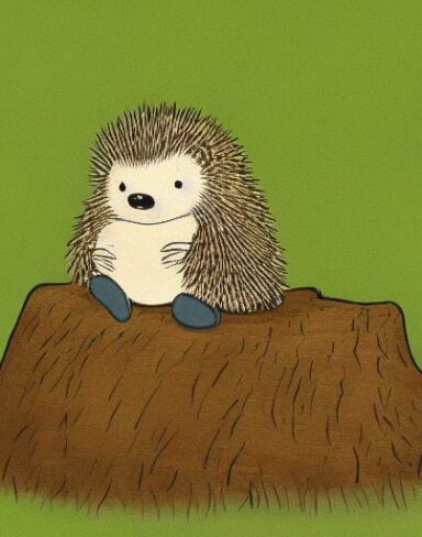 Hedge on a stump