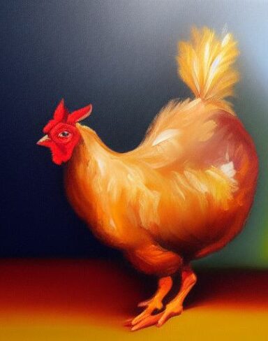One hen