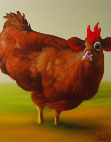 One hen