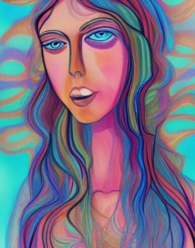 Painting of a woman