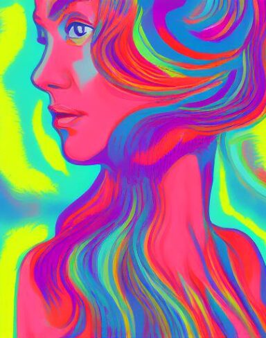 Painting of a woman