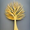 Paper art of a tree Paper art of a tree