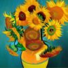 The sunflowers painting The sunflowers painting