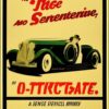 The vintage poster of an auto service The vintage poster of an auto service