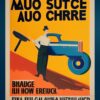 Vintage poster of an auto service Vintage poster of an auto service