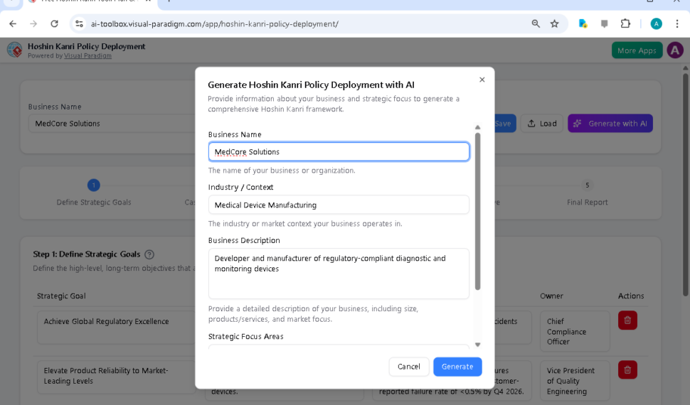 From Vision to Reality: How AI Builds Your Hoshin Kanri Plan in Minutes
